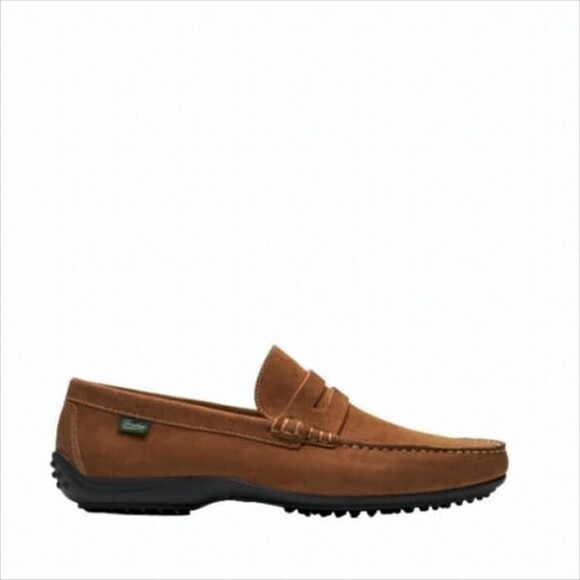 Paraboot Suede Loafers With Moccasin Toe - NWT